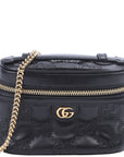 GCCI  GG Matelasse Vanity Mini Black