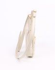 GCCI  Jackie  Mini Hobo Leather White