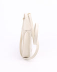 GCCI  Jackie  Mini Hobo Leather White