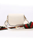 GCCI  GCCI X Adiddas  Horsebit Mini Bag White/Black