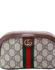 GCCI  Ophidia GG Supreme Medium Cosmetic Case Brown