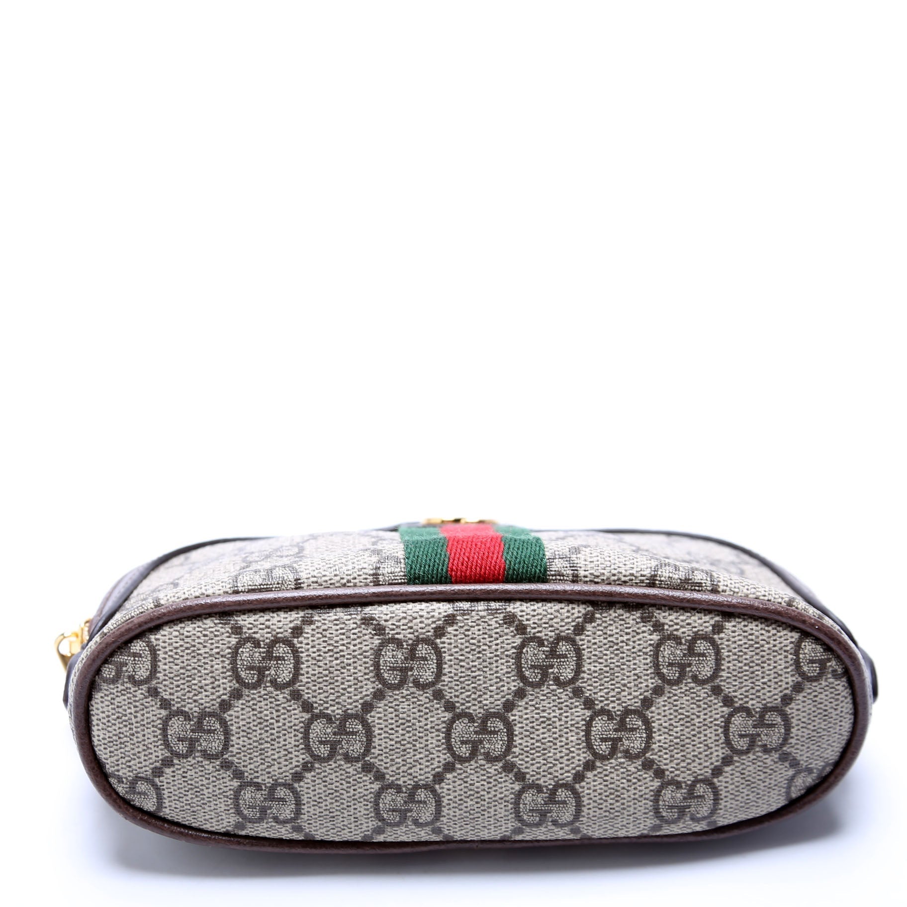 GCCI  Ophidia GG Supreme Medium Cosmetic Case Brown