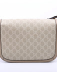 GCCI   Horsebit Shoulder Bag White