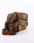 GCCI  Jumbo GG Canvas Messenger