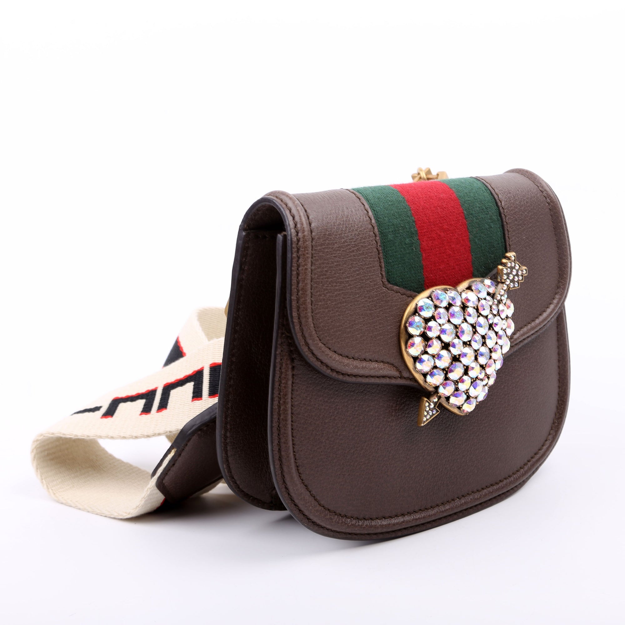 GCCI  Jeweled Heart Totem Brown