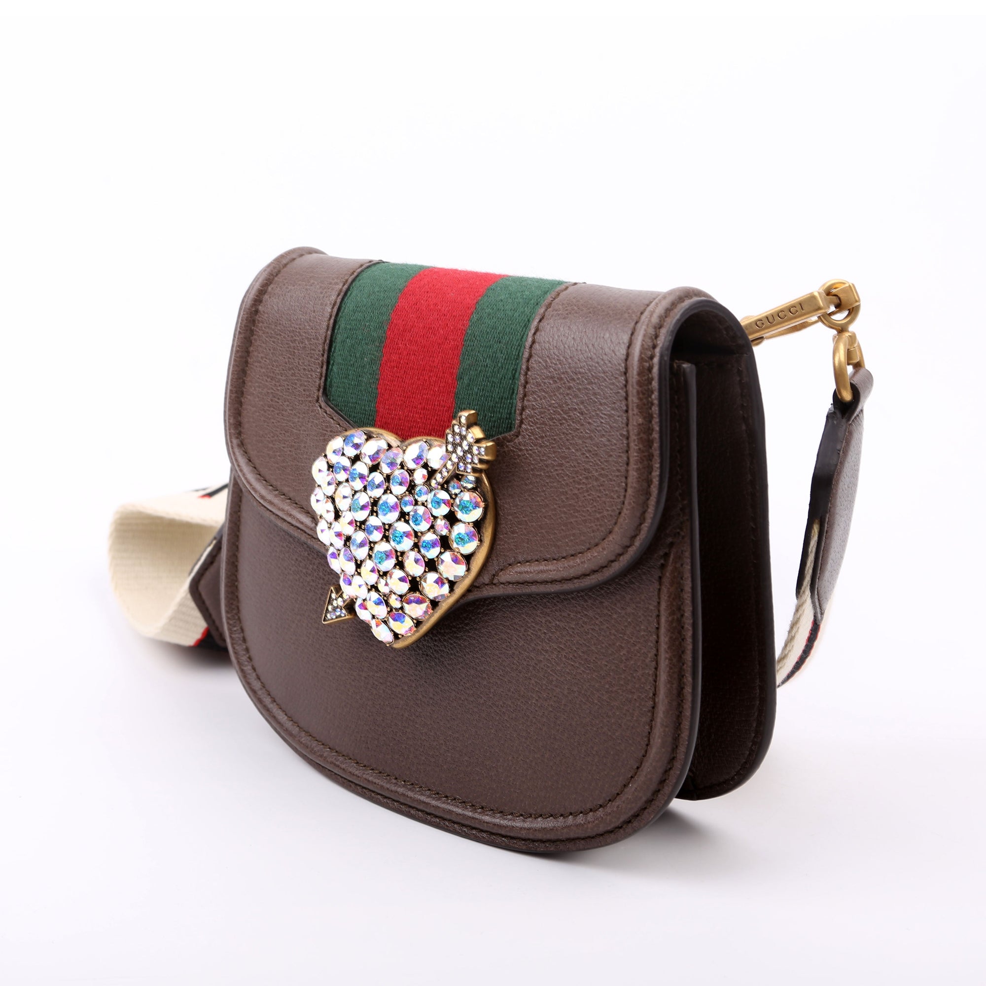 GCCI  Jeweled Heart Totem Brown