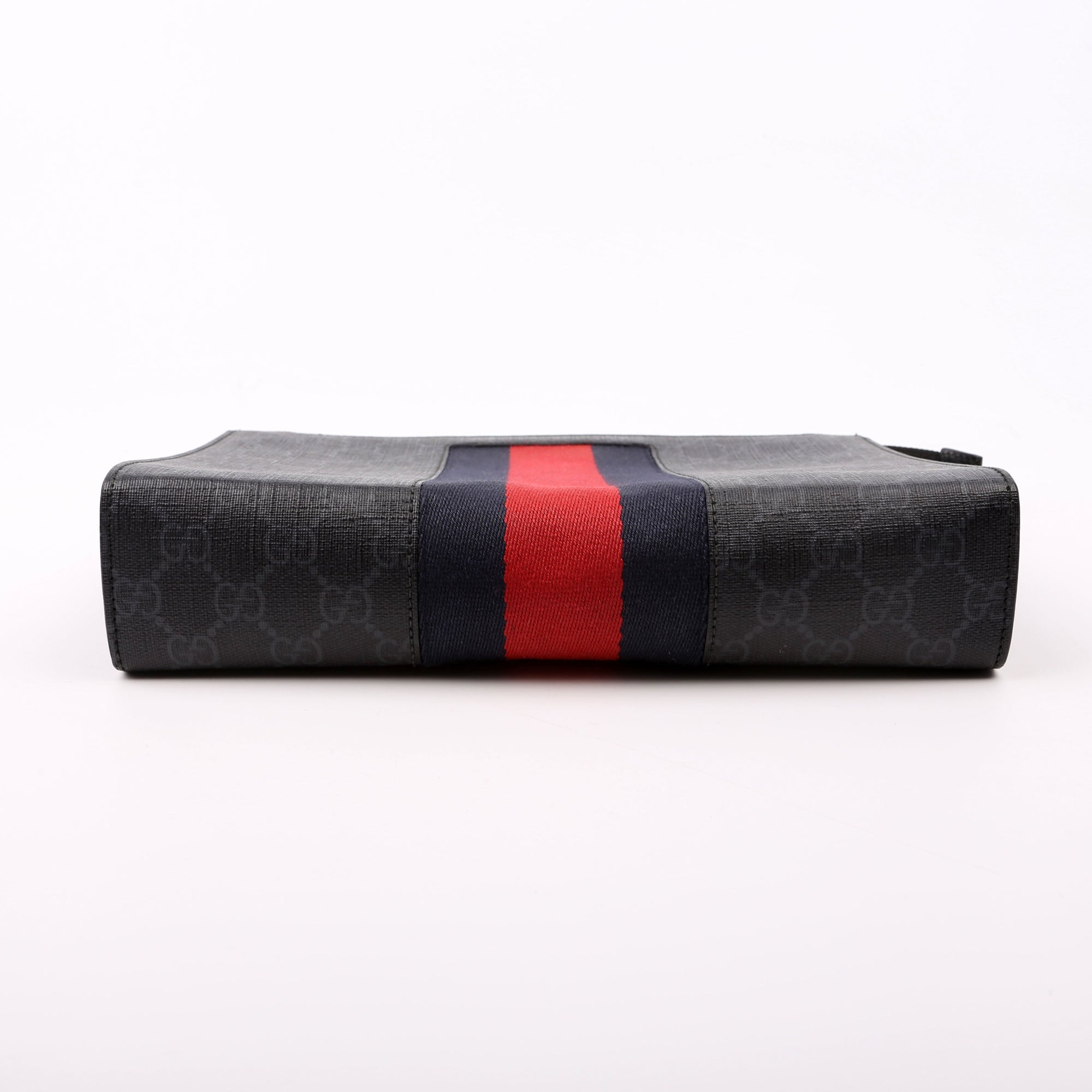 GCCI  GG Supreme Web Pouch Black