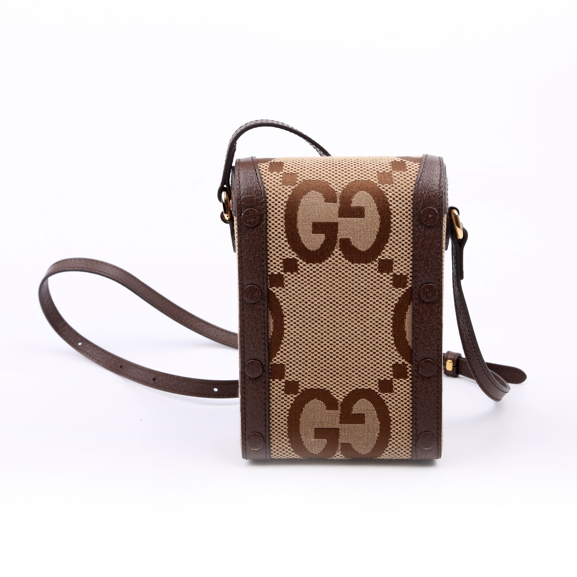GCCI  Horsebit  Jumbo GG Canvas Mini Bag