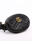 GCCI  Marmont Belt Bag Black Size