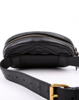 GCCI  Marmont Belt Bag Black Size