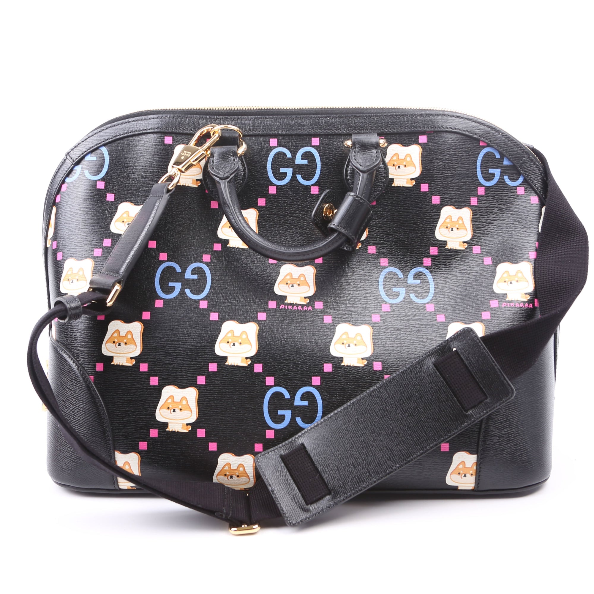 GCCI  Dome Satchel Pikarar Black