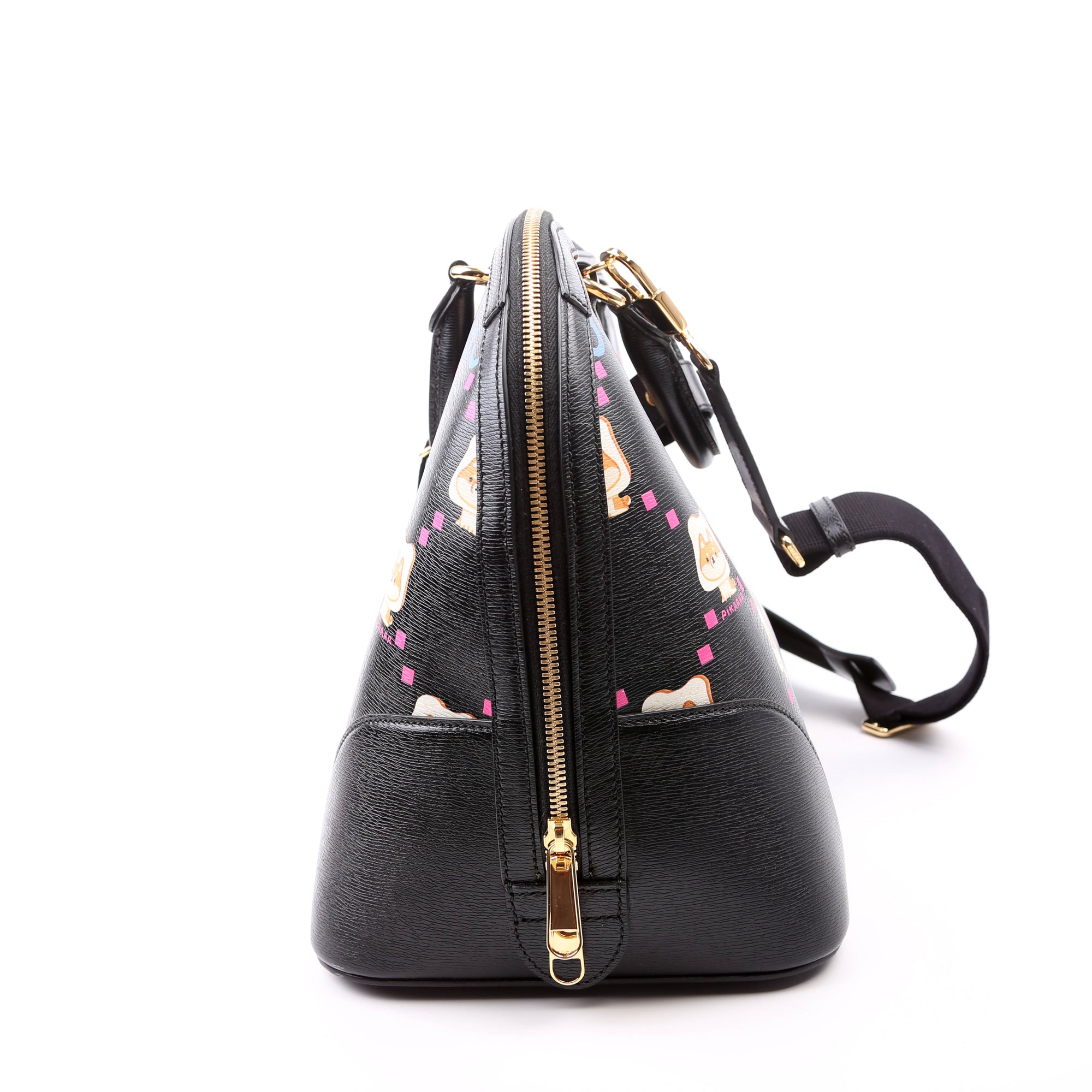 GCCI  Dome Satchel Pikarar Black