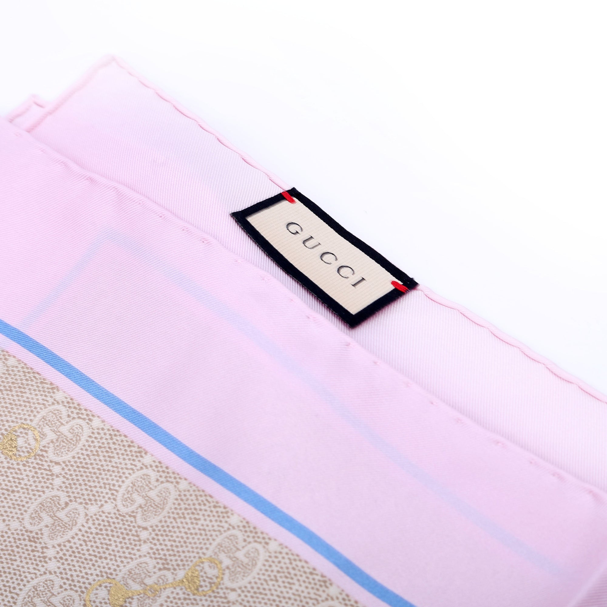 GCCI  GG with Horsebit Silk Square CM