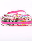 GCCI  Flora Canvas Crossbody Pink