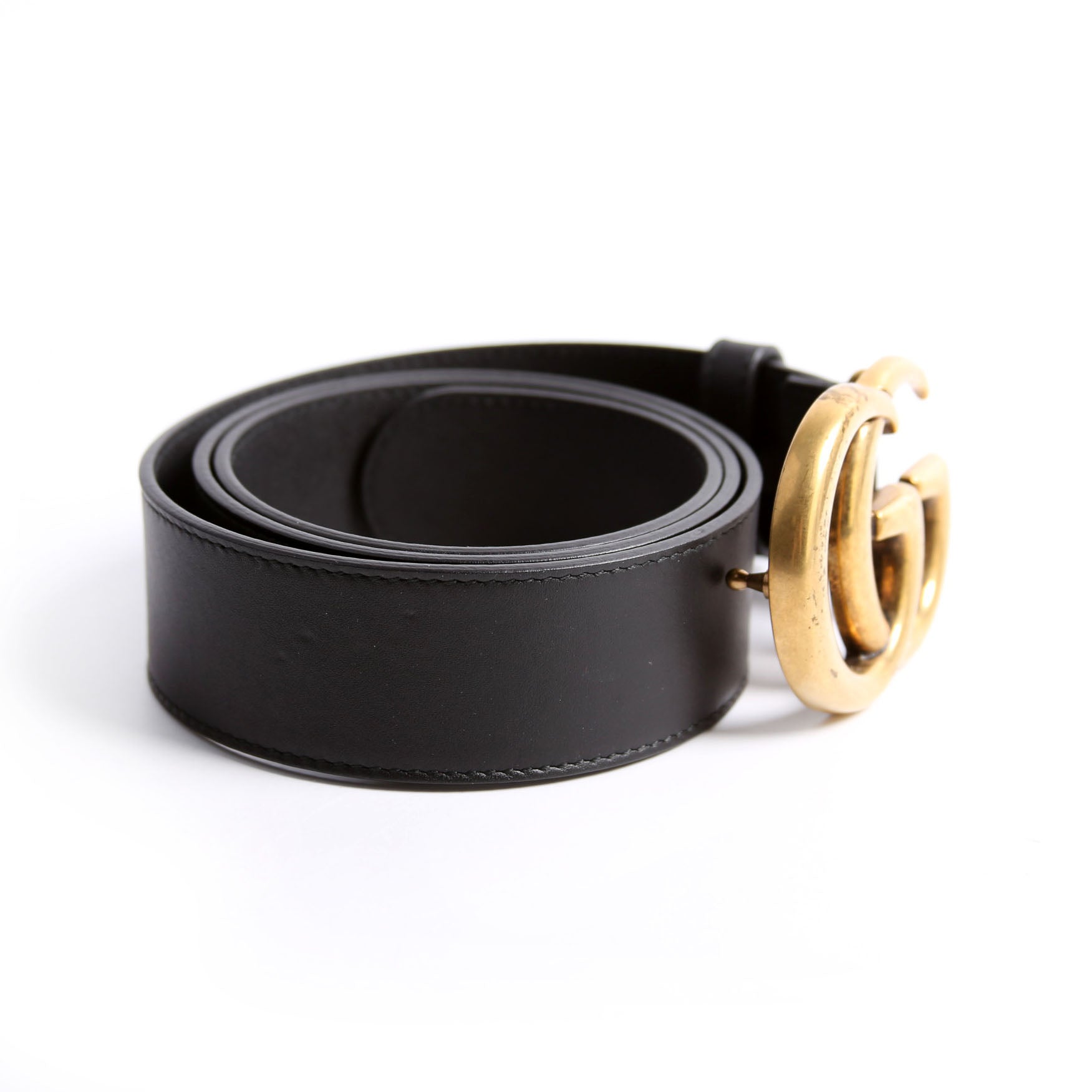 GCCI  Marmont GG Leather Belt Size / Black