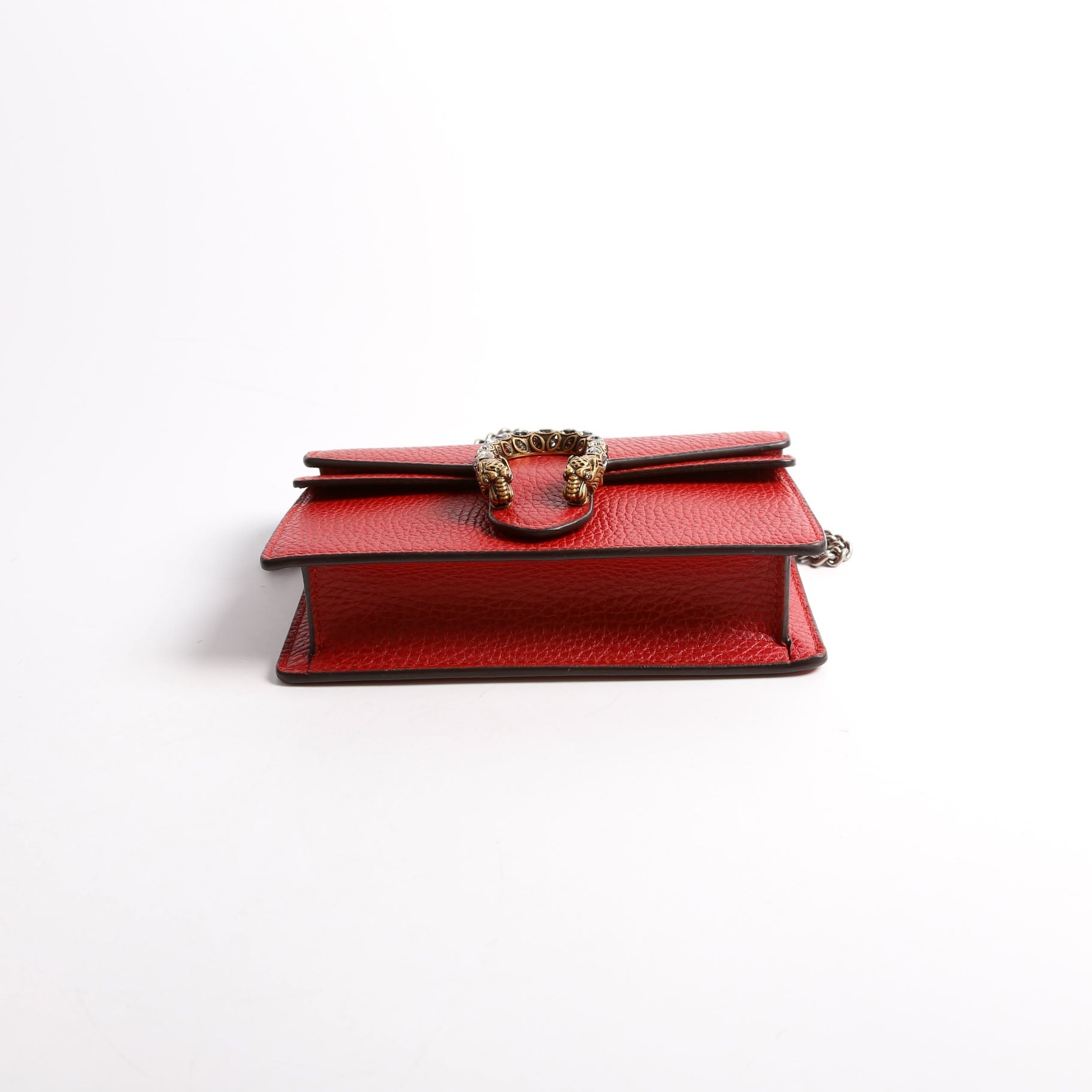 GCCI  Dionysus Leather Super Mini Red
