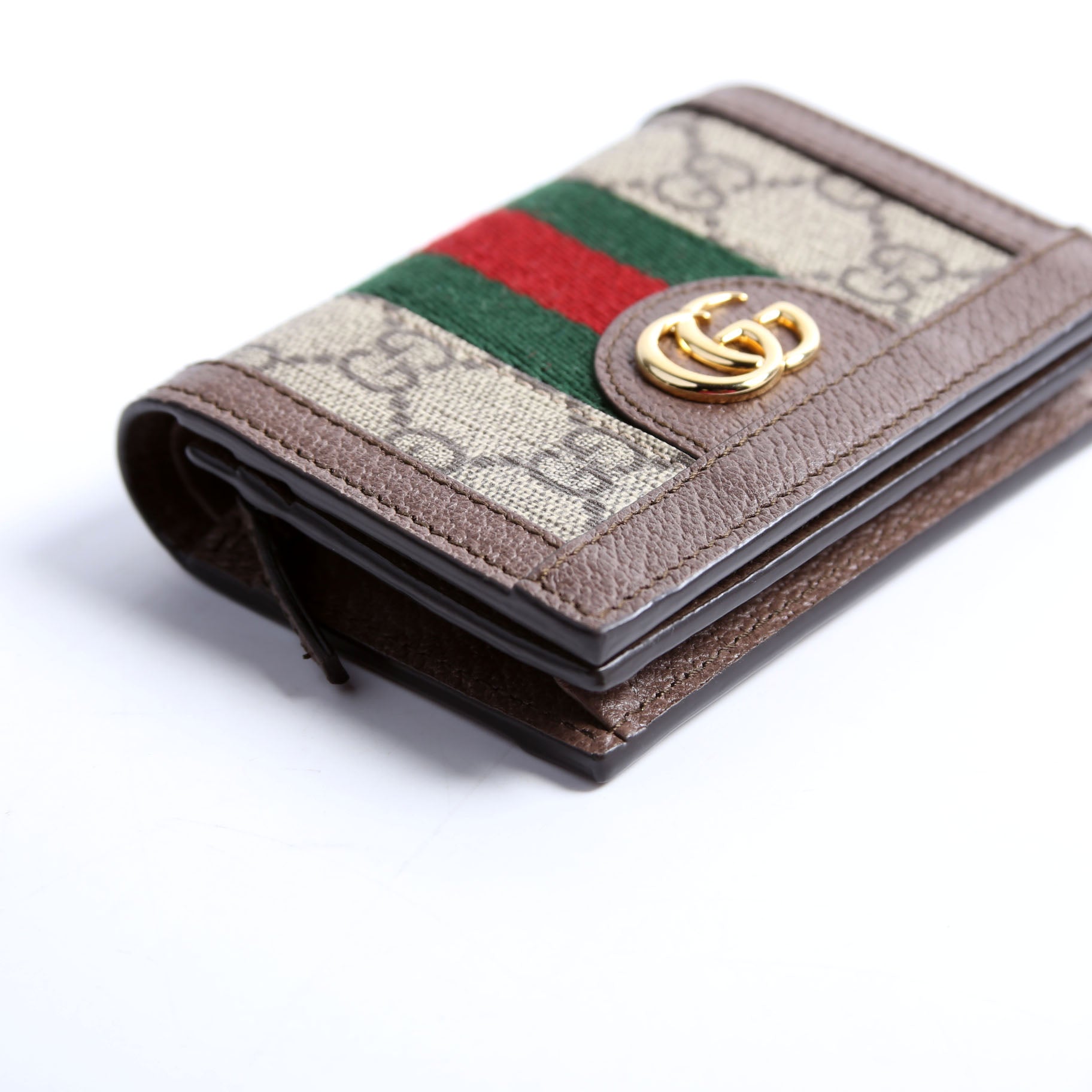 GCCI  Ophidia GG Card Case Wallet