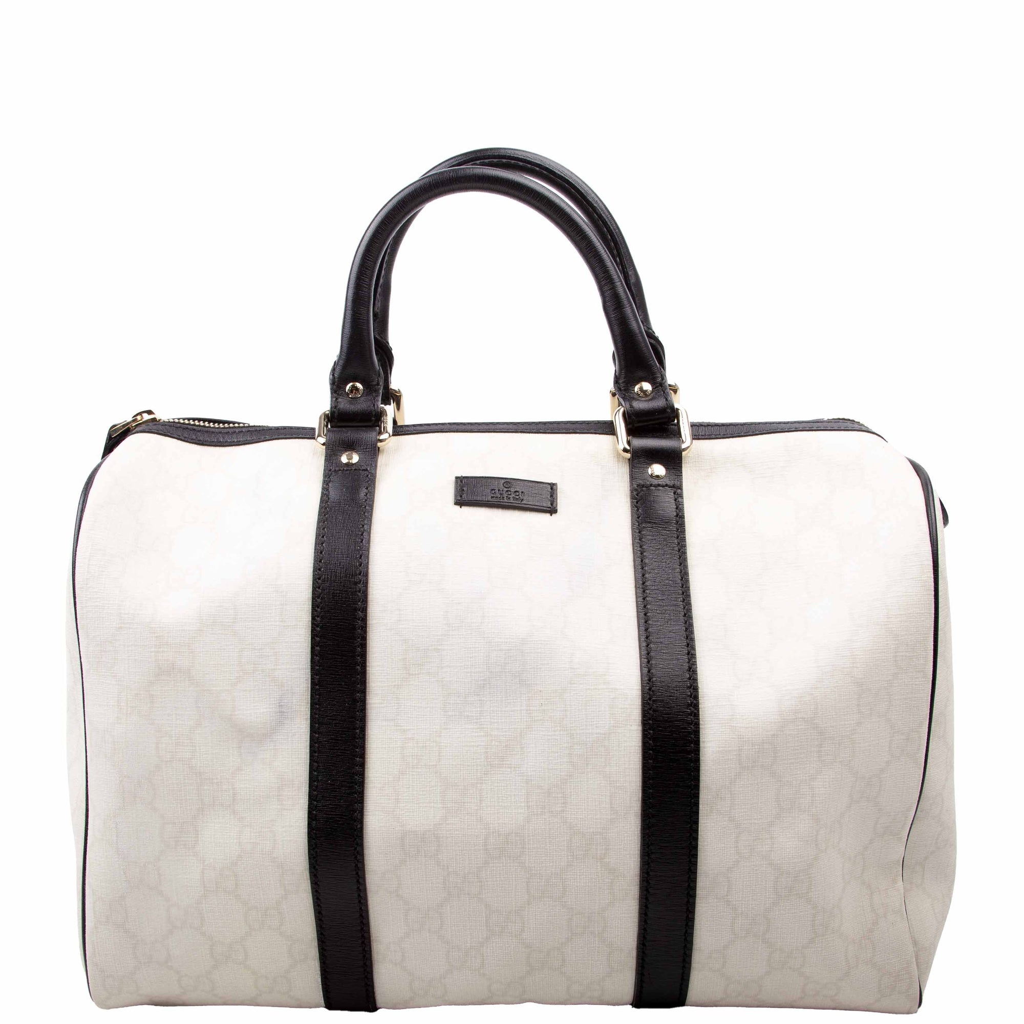 GCCI  Joy Boston Bag White/Black