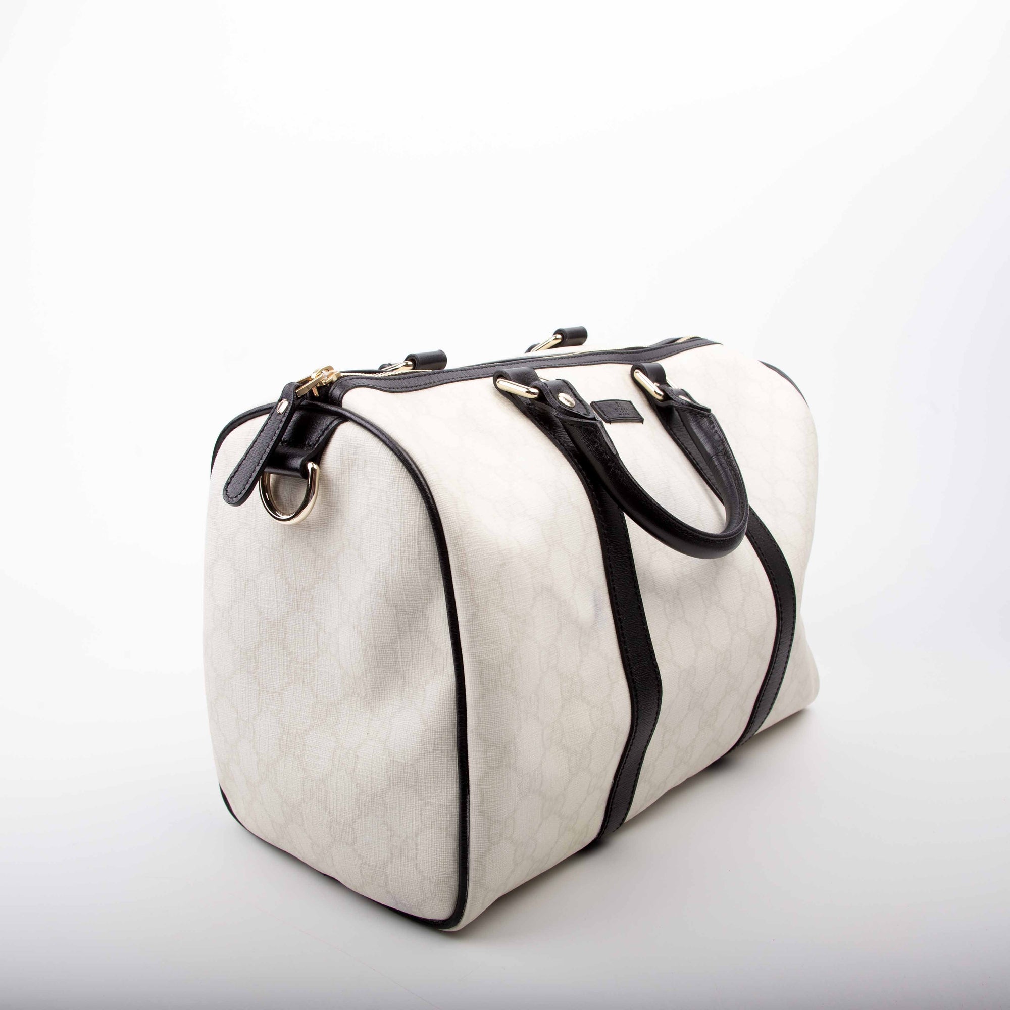 GCCI  Joy Boston Bag White/Black