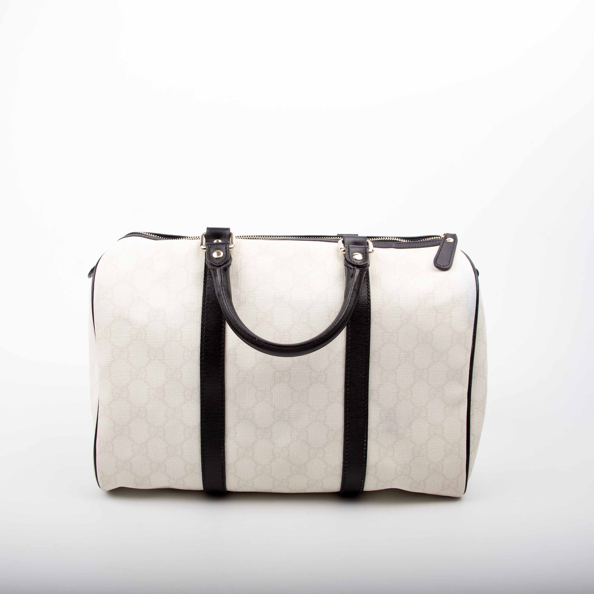 GCCI  Joy Boston Bag White/Black