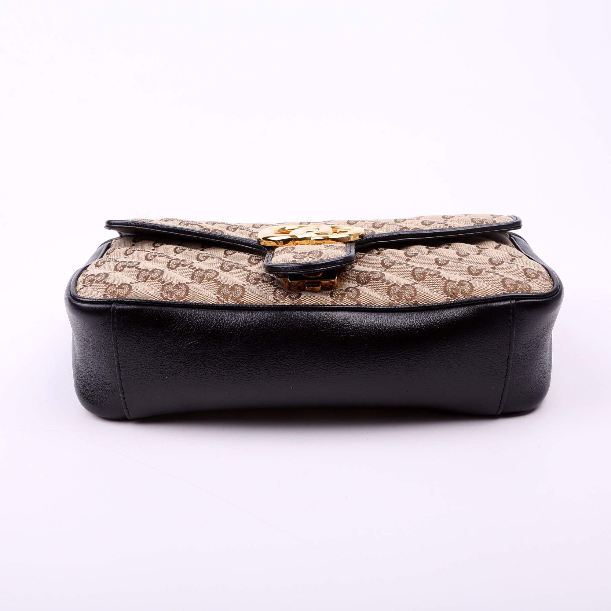 GCCI  Marmont GG Canvas Shoulder Small Flap