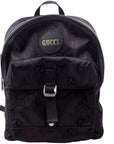 GCCI  GG Nylon Off the Grid Backpack Black