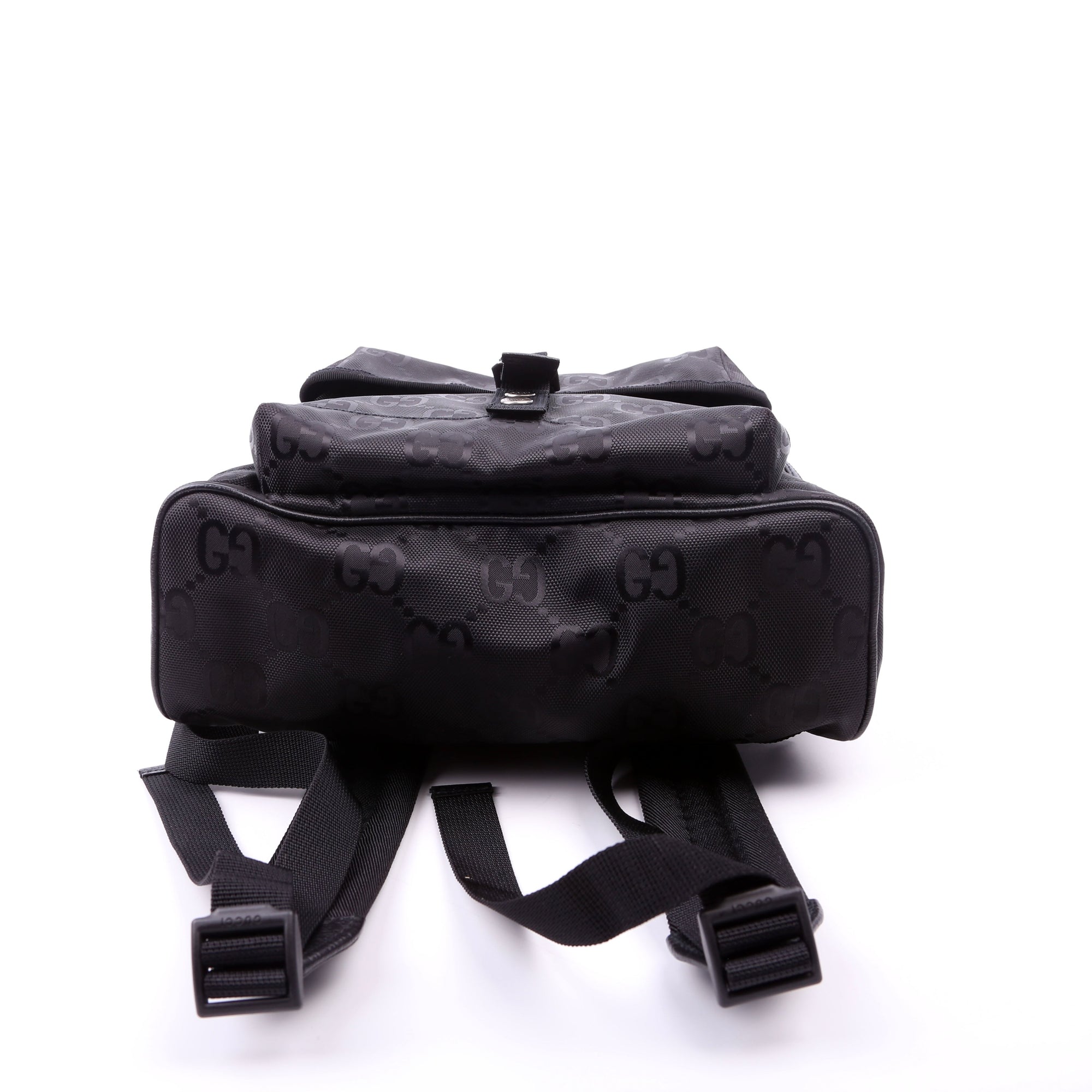 GCCI  GG Nylon Off the Grid Backpack Black