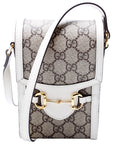 GCCI  Horsebit  GG Supreme Mini Bag
