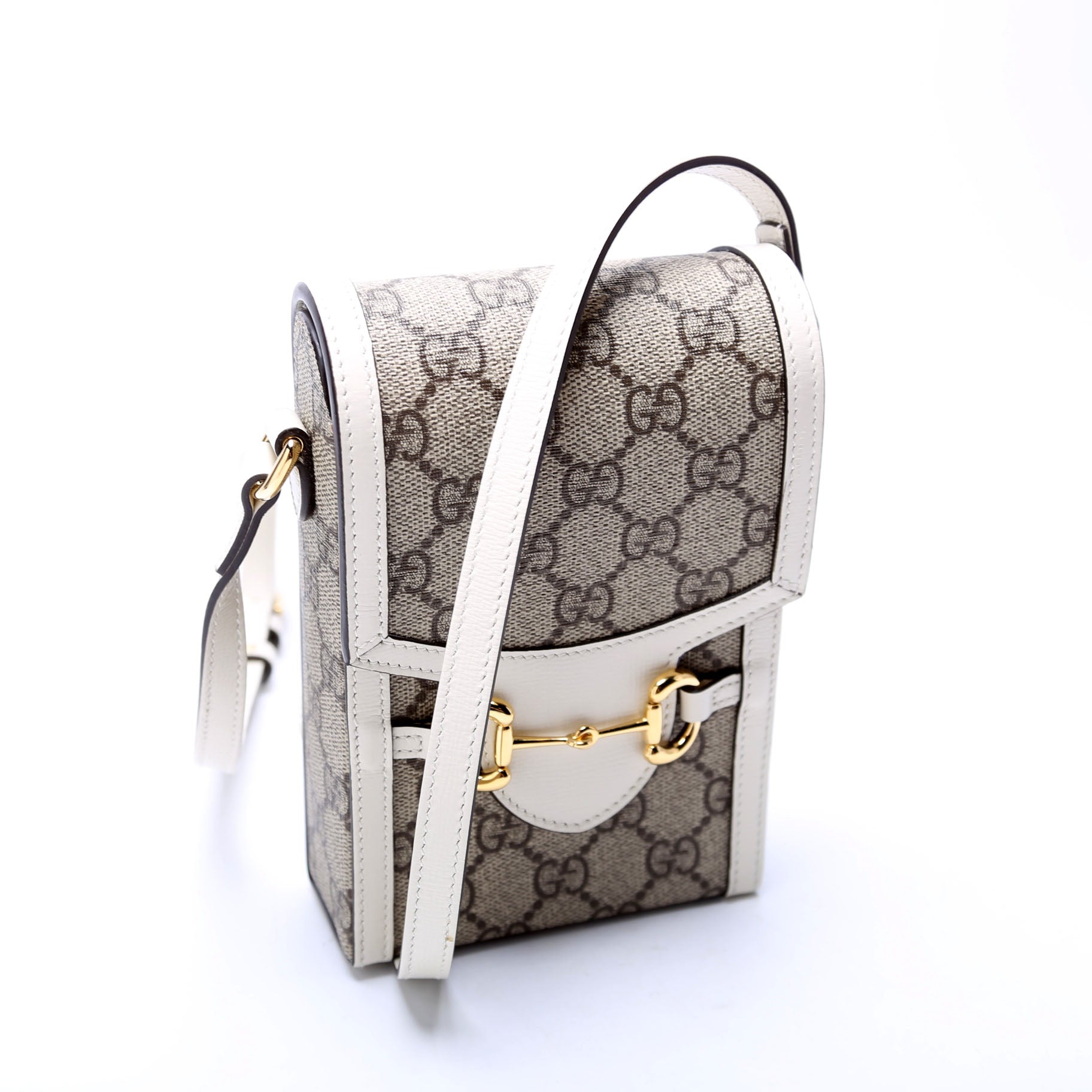 GCCI  Horsebit  GG Supreme Mini Bag