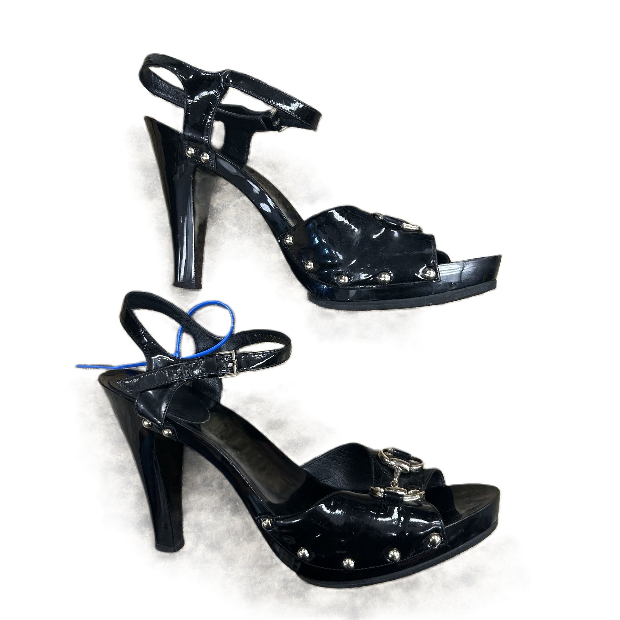 Black Shoes Luxury Designer By GCCI, Size: 11