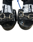 Black Shoes Luxury Designer By GCCI, Size: 11