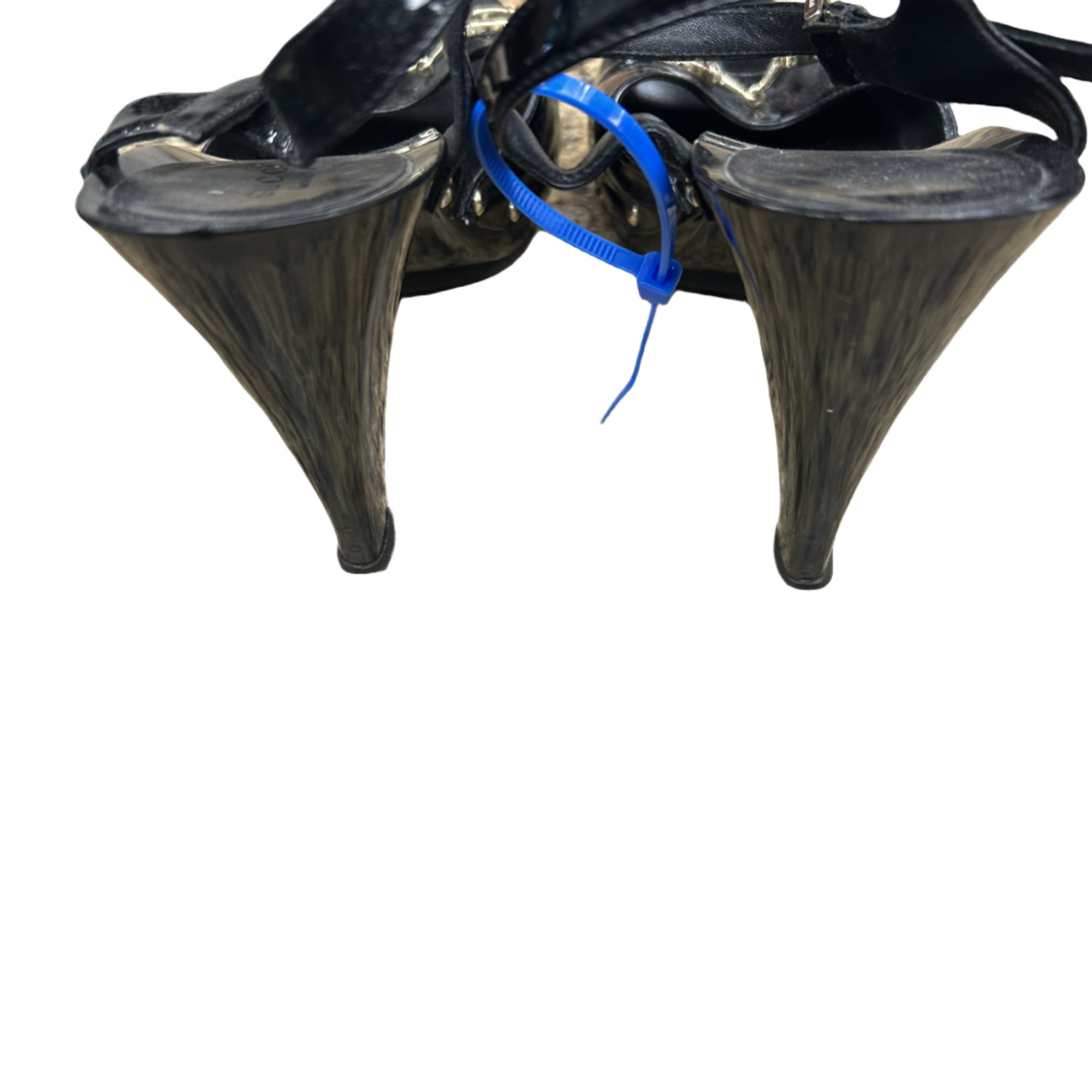 Black Shoes Luxury Designer By GCCI, Size: 11