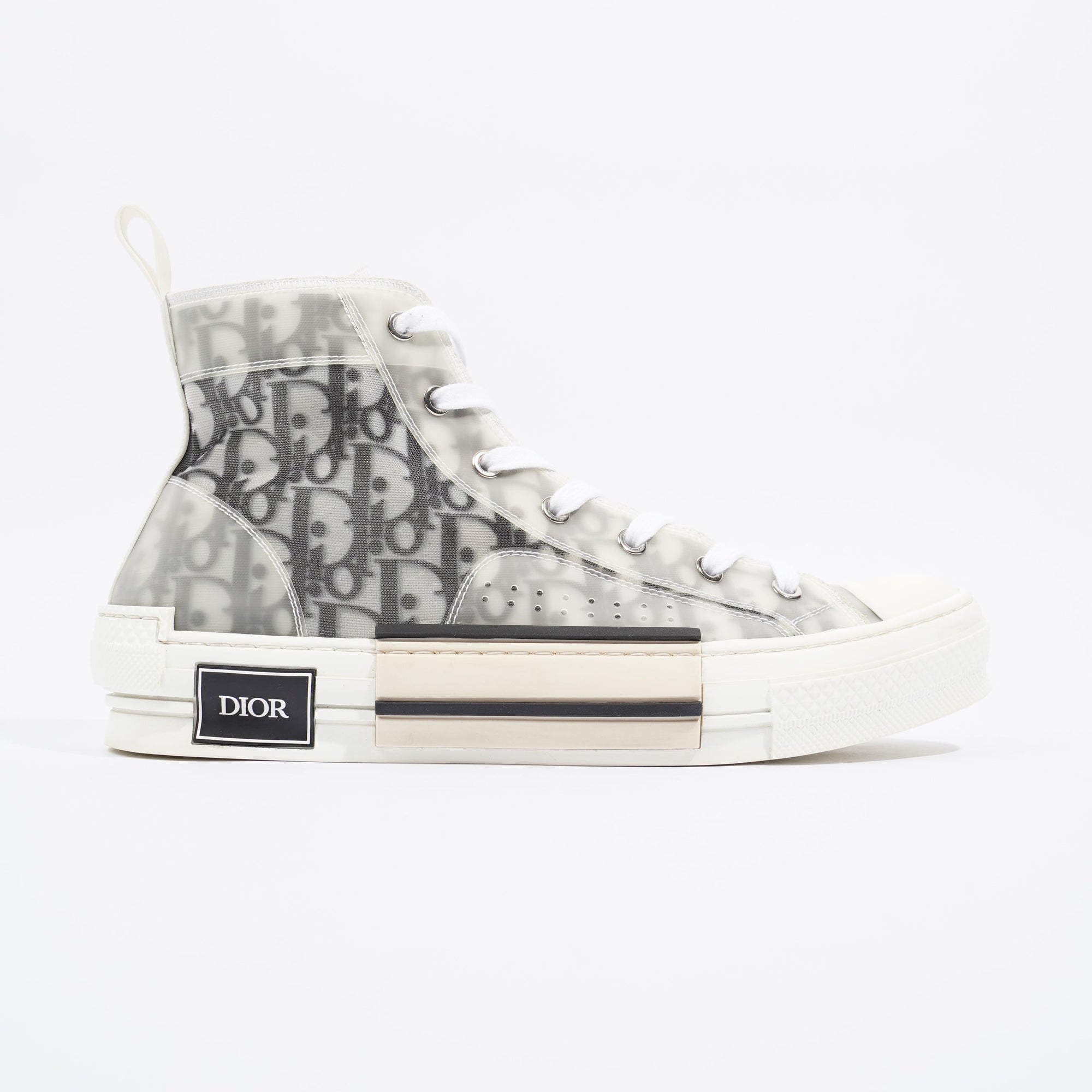 Christian D1OR B23 Hightops Grey Oblique / White Mesh EU 42 UK 8