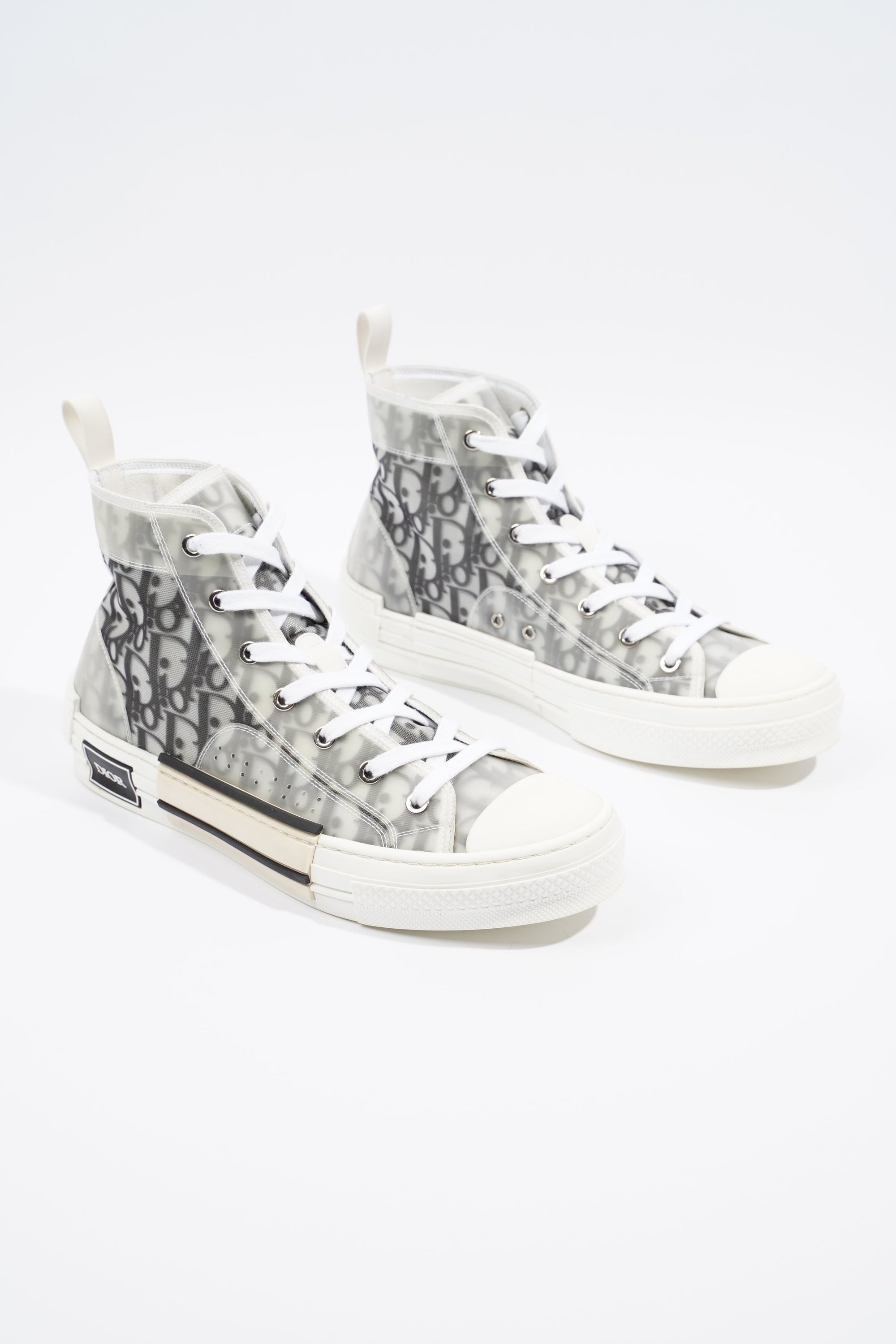 Christian D1OR B23 Hightops Grey Oblique / White Mesh EU 42 UK 8