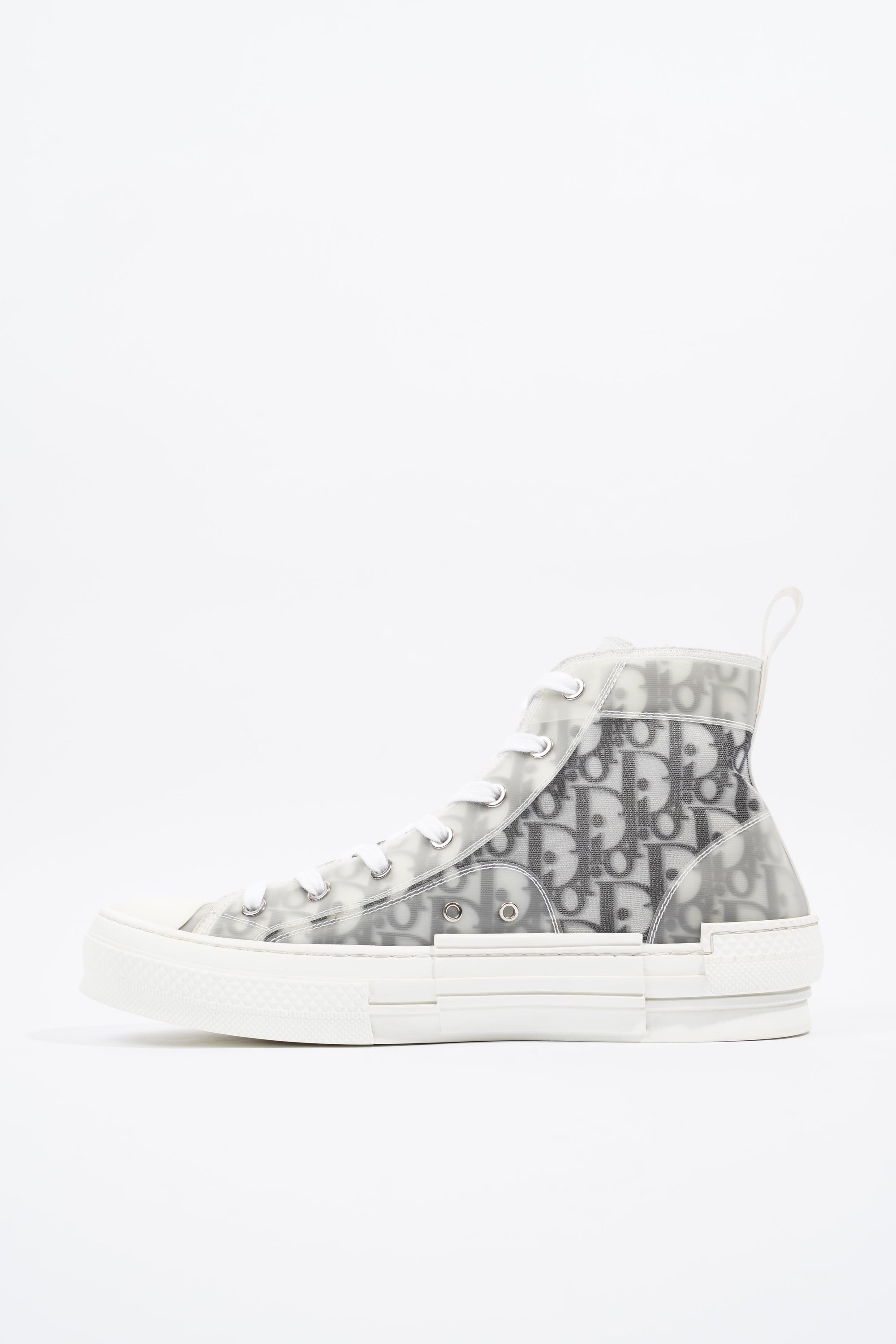 Christian D1OR B23 Hightops Grey Oblique / White Mesh EU 42 UK 8