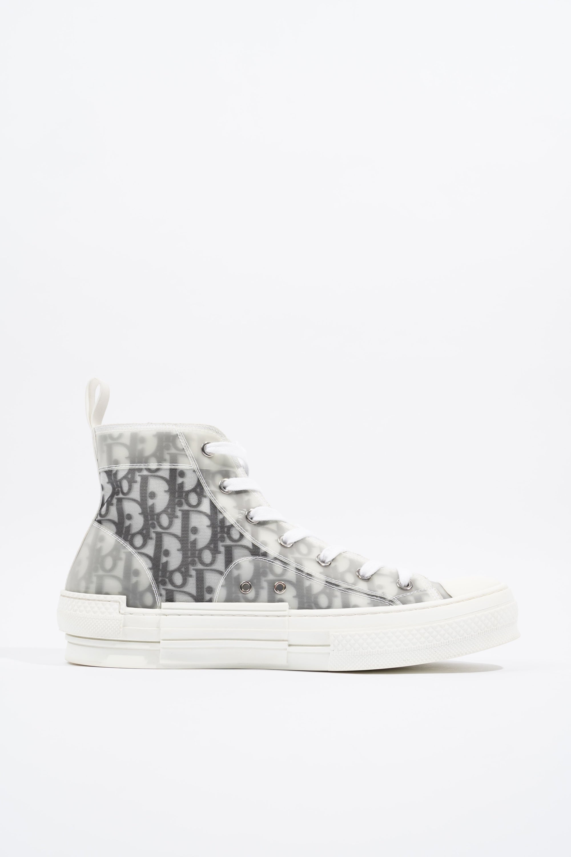 Christian D1OR B23 Hightops Grey Oblique / White Mesh EU 42 UK 8
