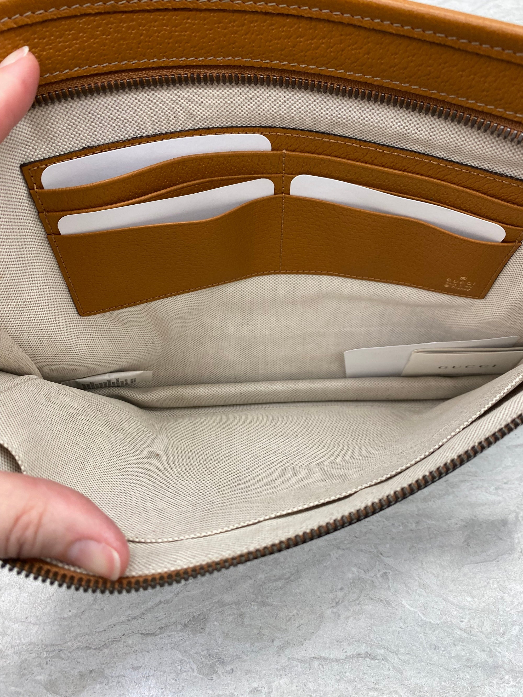 Clutch Luxury Designer GCCI, Size Medium