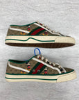Brown & Green Shoes Luxury Designer GCCI, Size 9