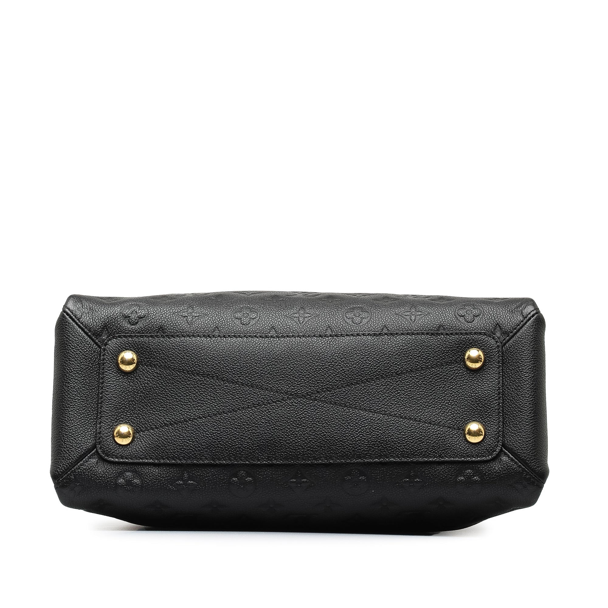 Black LV Monogram Empreinte Vosges MM Satchel