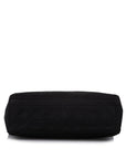 Cannage Lady D1OR Nylon Handbag Black