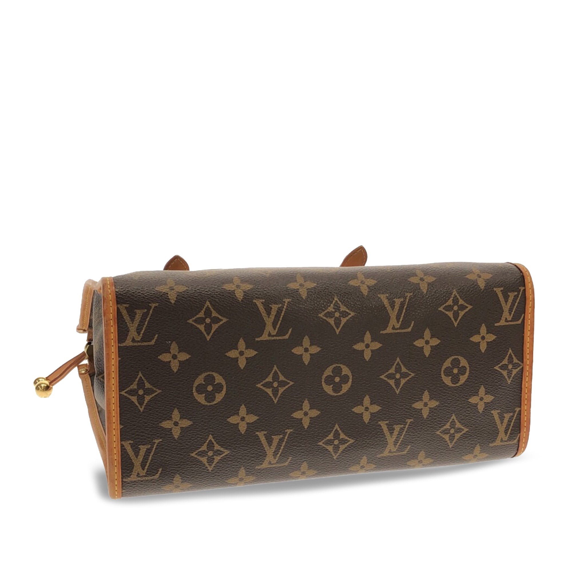 Brown LV Monogram Popincourt Haut Shoulder Bag