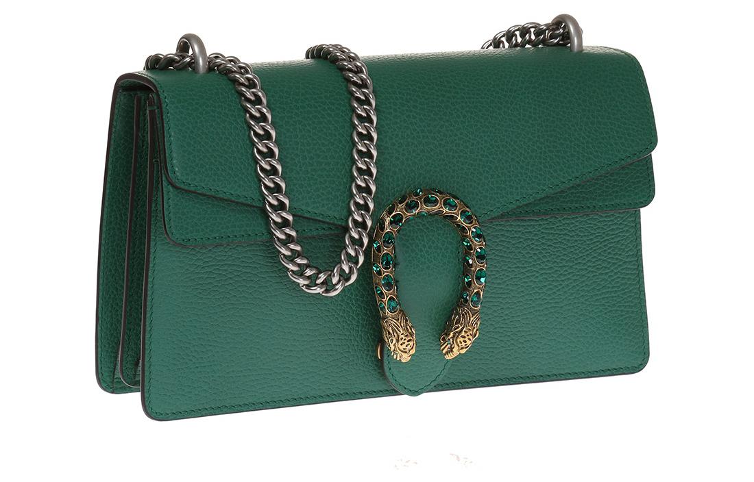 (WMNS) GCCI Dionysus SeriesSingle Shoulder Bag Small Green 400249-CAOGX-3120