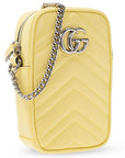 (WMNS) GCCI GG Marmont Shoulder Bag Yellow 598597-DTDCP-7412