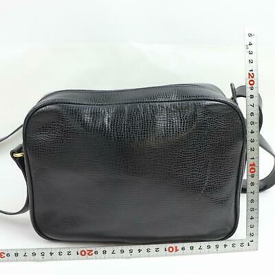 Brand Inspired BBERRY London Shoulder Bag Black Leather (SHC1-14377)