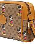 (WMNS) GCCI x Disney Mickey Prints Single Shoulder Bag Light Brown 602536-HWUBM-8559