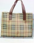 Brand Inspired BBERRY London Tote Bag Light Brown PVC