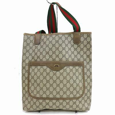 Brand Inspired GCCI Tote Bag Brown PVC