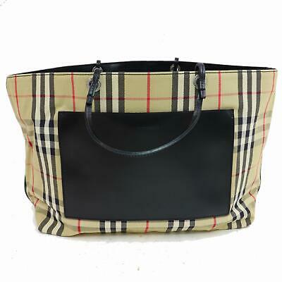 Brand Inspired BBERRY London Tote Bag Beige Canvas