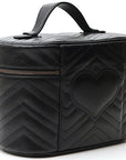 (WMNS) GCCI SS21 GG MarmontHandholdBagMakeup Bag Black 609340-DTDCT-1000