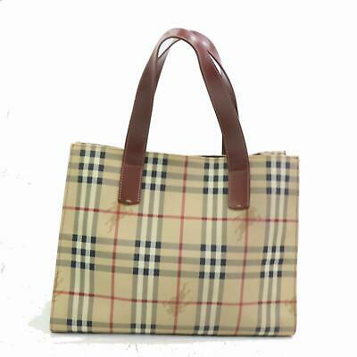 Brand Inspired BBERRY London Tote Bag Light Brown PVC